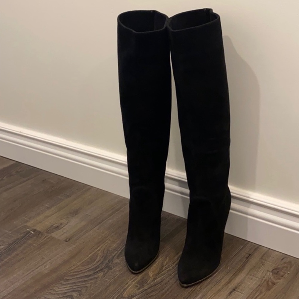 Givenchy Black Over the Knee Boots